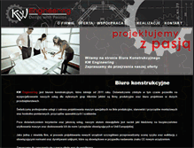 Tablet Screenshot of kwengineering.pl